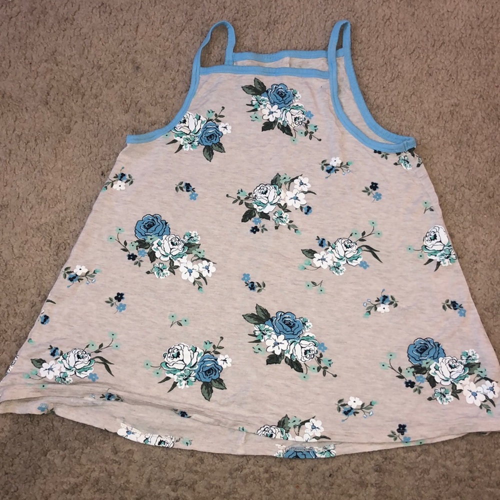 Justice tank top size 14